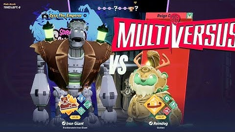 MultiVersus Arcade Mode Hard - Final Boss Reign Dog