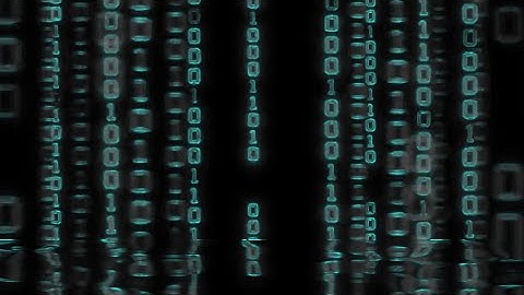 FREE Matrix Code Background 4K (Binary Ripple Effect) | No Copyright VJ Visuals Effects Stream