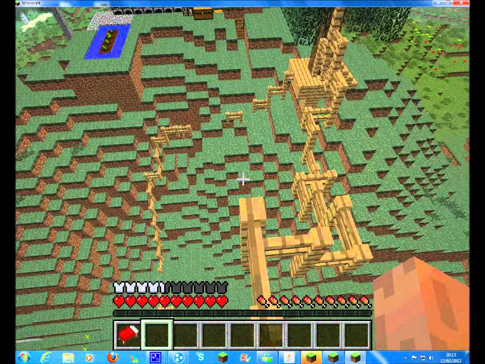 Accrobranche minecraft - YouTube