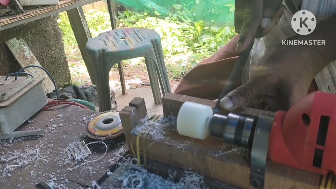 Speargun roller making 