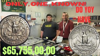 US MILLION DOLLAR QUARTER: MOST VALUABLE WASHINGTON QUARTER DOLLAR COINS WORTH MILLIONS OF DOLLARS ?