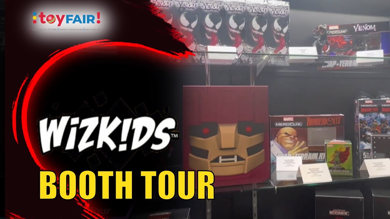 NY Toy Fair 2026, Wiz Kids Booth Tour.