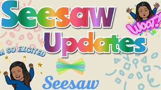 Refresher and Updates | Seesaw, Google Classroom & Zoom