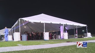 Cranston East hosts prom at Cranston Stadium