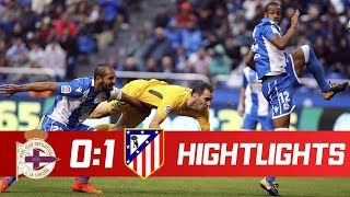 Deportivo La Coruna vs Atletico Madrid 0-1 Highlights & Goals - La Liga 04/11/2017 HD