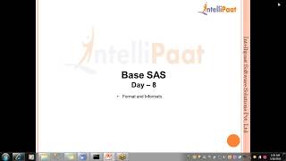 Base SAS - Session 8
