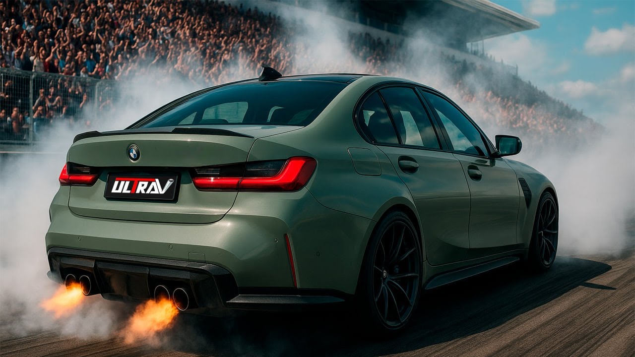 Приручаем ОРУЩУЮ АМЕРИКАНКУ BMW M3 G80 - звук довели до идеала!