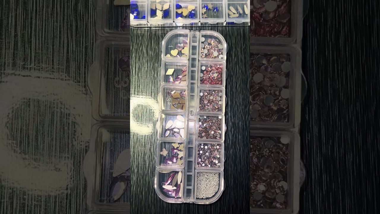 Part 2: Temu Nail Haul - Nail Charms and Rhinestones 