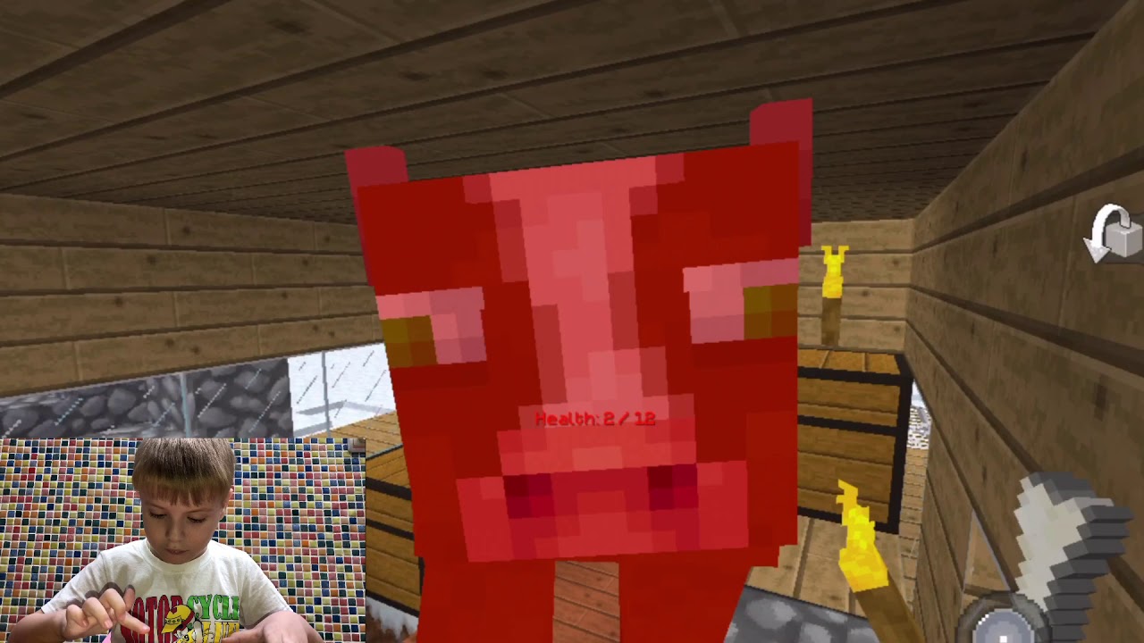 Играю В Майнкрафт, Ко Мне Пришла Корова - YouTube