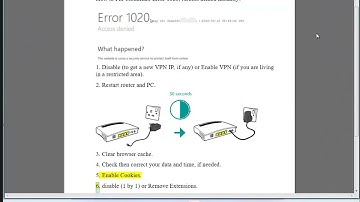 Fix Cloudflare Error 1020 Access denied in Google Chrome/Mozilla Firefox/Microsoft Edge/Safari