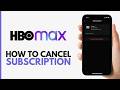 How To Cancel HBO Max Subscription On iPhone - Step By Step