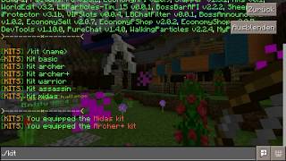 New Kits Plugin ~ MCPE Plugins