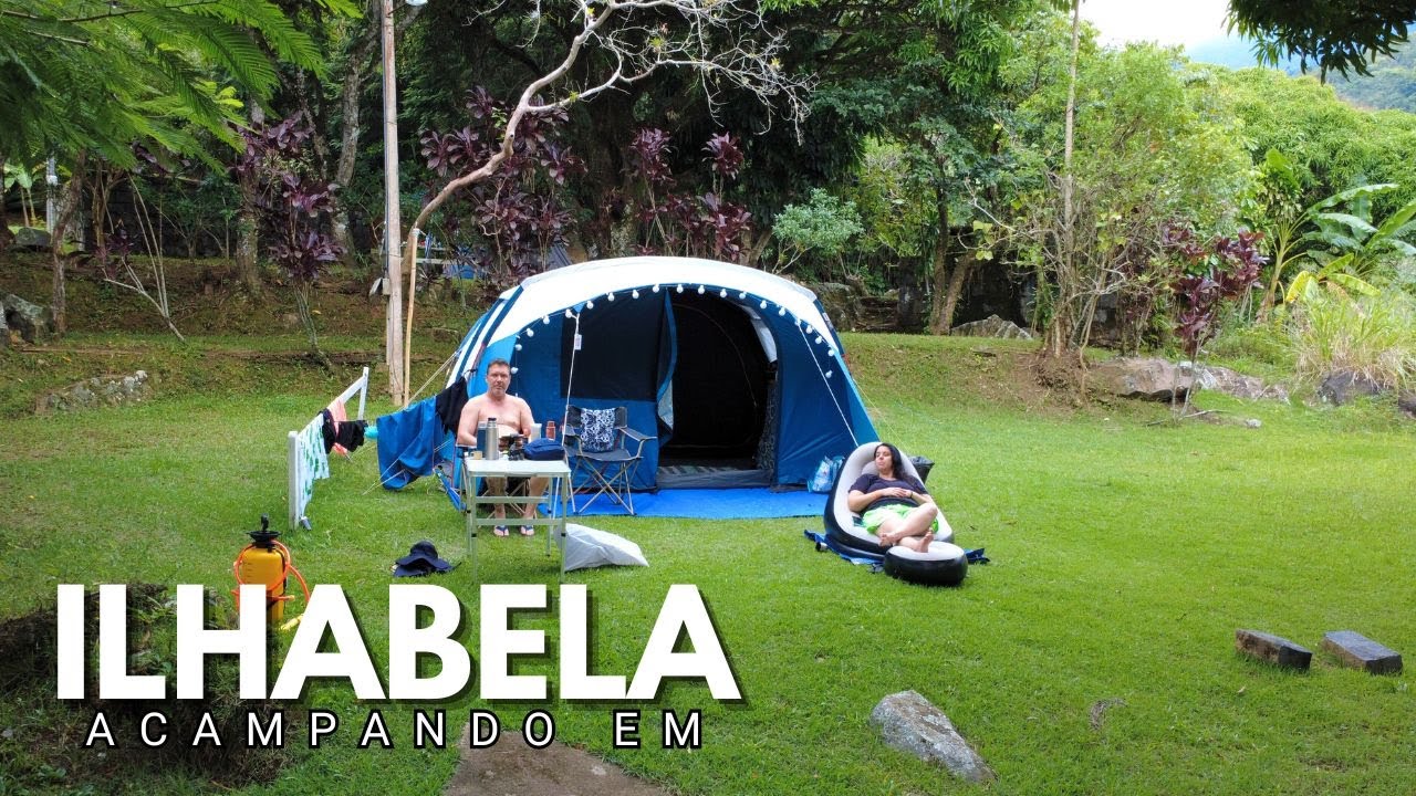 ACAMPANDO EM ILHABELA - CAMPING PEDRA DO SINO