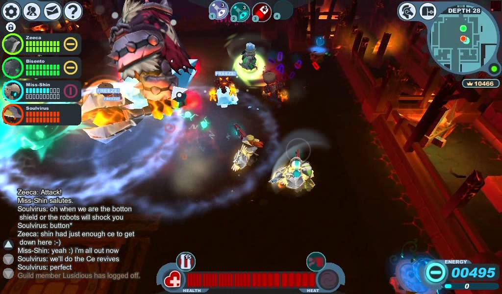 Spiral Knights Vanaduke Glitch [GM Coriolis Appears] 1/3 - YouTube