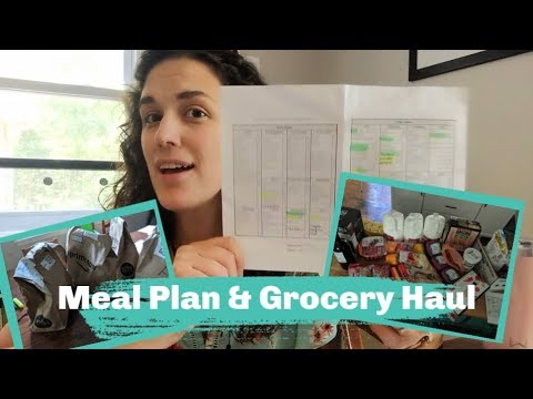 Meal Plan & Haul, July Week 1