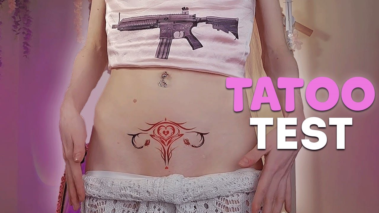 [4K USA] A simple and spectacular way to add charm to your look 💃 Temporary Tattoo With May [2025]