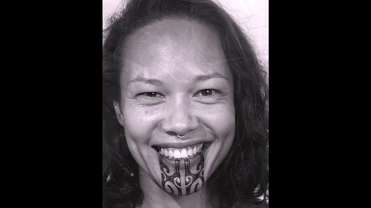 TA MOKO by Turumakina // Moko Kauae female Maori chin tattoo on Vanessa ...