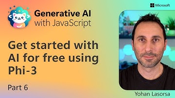 Get started with AI for free using Phi-3 [Pt 6]