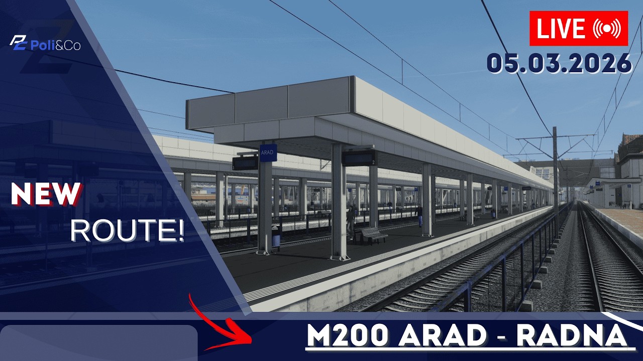 Arad R2000 🔴 NEW ROUTE! | M200 Arad – Radna v1.1 | (Official Presentation) - YouTube