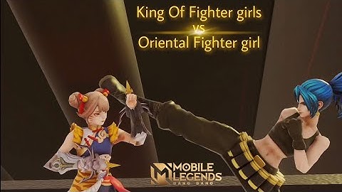 Wanwan (Oriental fighter) vs King Of Fighter girls - part 2 -