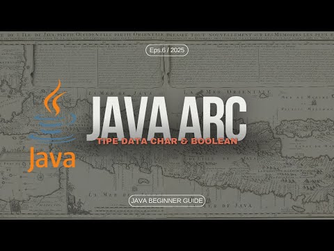 Tipe Data Char & Boolean | Java Pemula