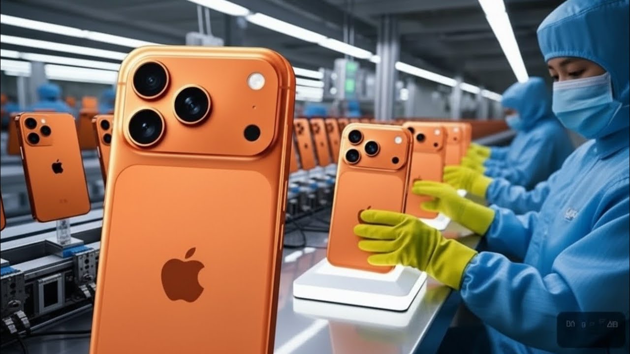 Massive Smartphone Production: The Future of Tech (ASMR)