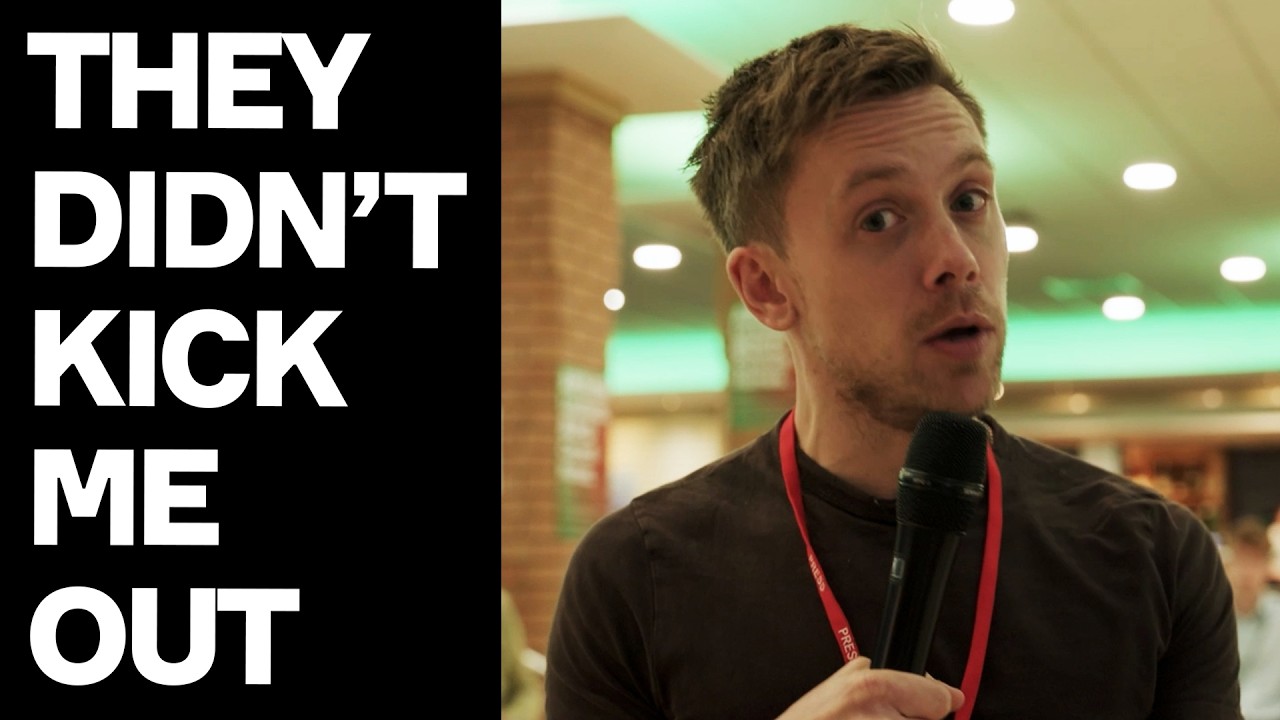 They DIDN'T Kick Me Out! Owen Jones Visits GREEN PARTY Conference