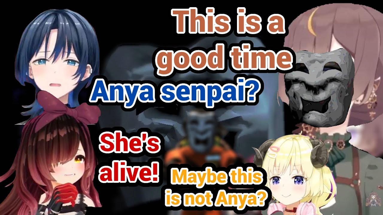 Anya Unleashing The Mimic in Lethal Company For The Content But...... feat Roboco Watame Ao!!!