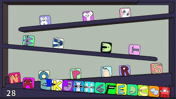 Softbody Alphabet Lore Slide 2 | A to Z | Softbody Simulation | YOU28