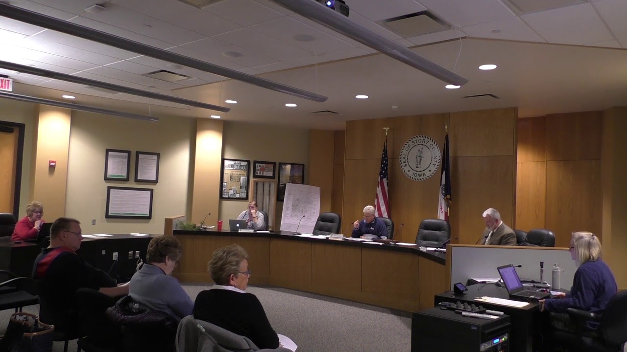Story County, Iowa Board of Supervisors Meeting 12/12/2017 YouTube