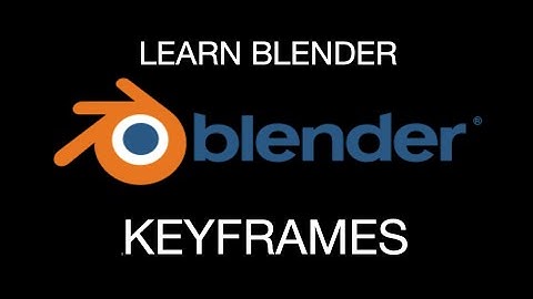 BLENDER Jumping Cube using KEYFRAMES