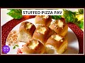 Stuffed Pizza Pav Recipe | Indian Party Snacks