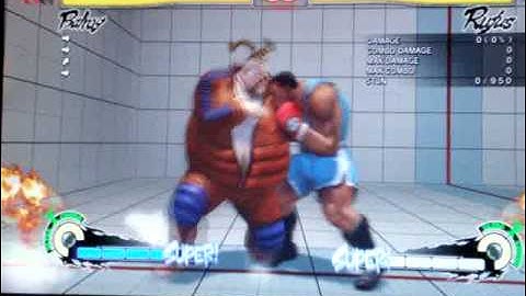 SSF4 AE 2012: Rufus Option Select with EX Messiah