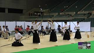 2018IH 弓道 男子 決勝トーナメント2回戦 市立前橋(群馬県) 対 井草(東京都)