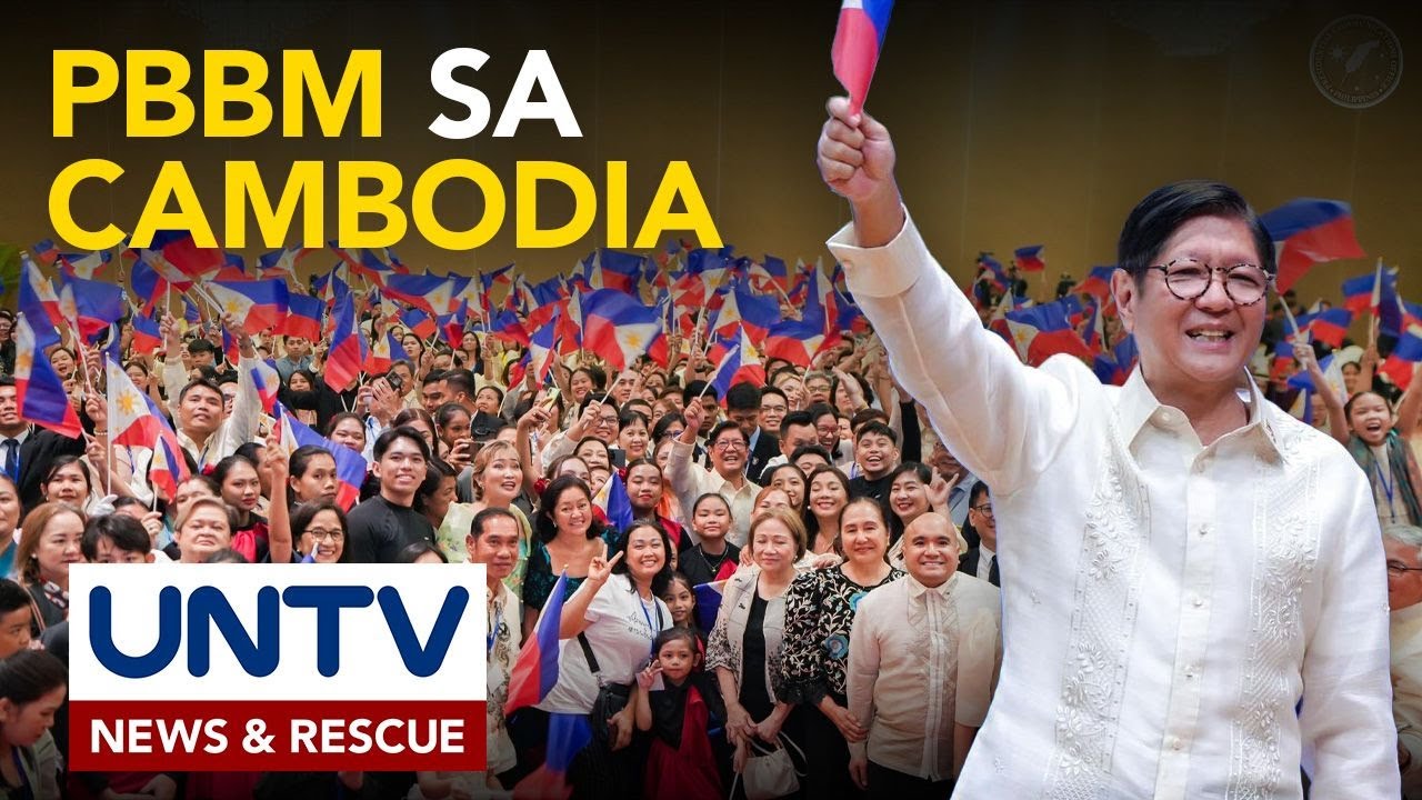 Bagong Migrant Workers Office, binuksan sa Phnom Penh; Filipino community, binisita ni PBBM