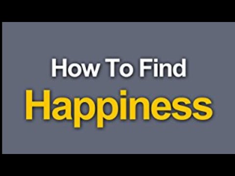 HOW TO FIND HAPPINESS IN YOUR LIFE | Buddhist story on happiness ...