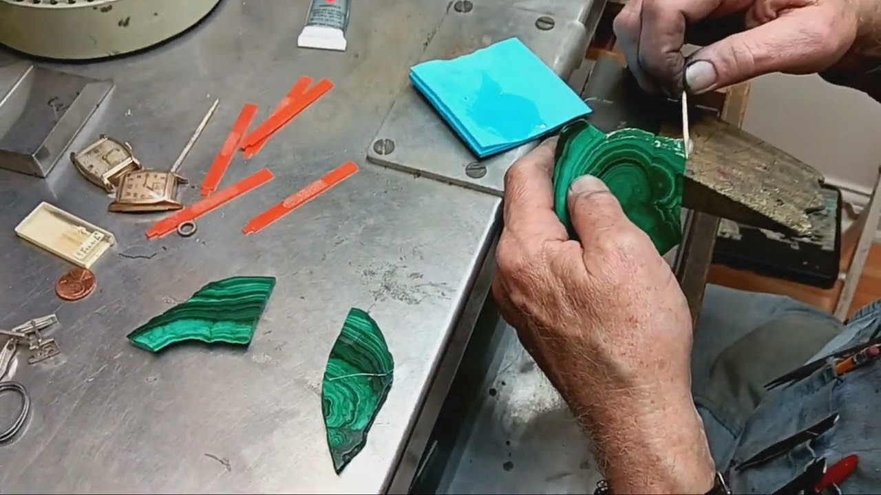 Gluing something back together the right way,  using epoxy.  Part 1