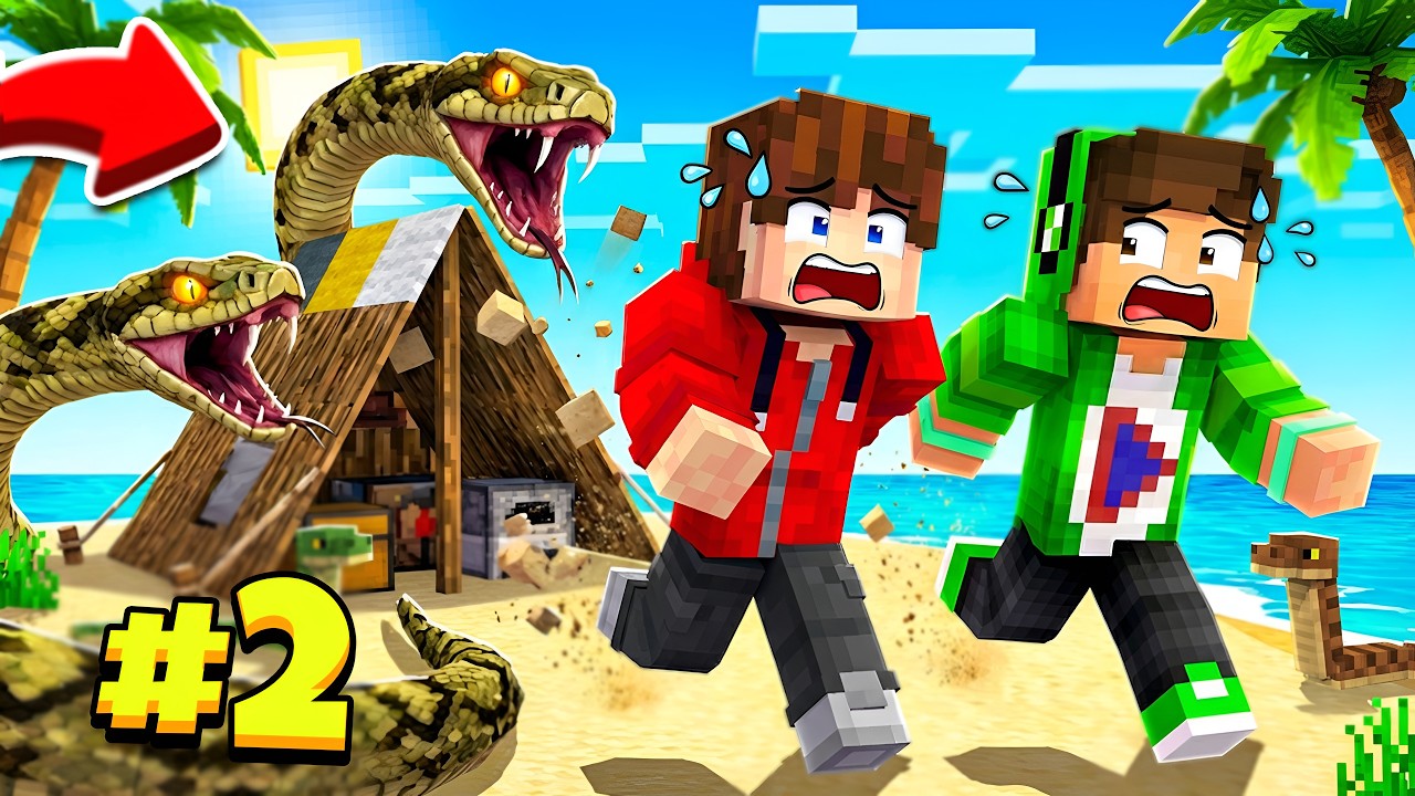 Օձերի Հարձակումը! Դեպի Բռավլ սերիա 2! Minecraft Hayeren