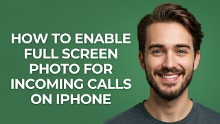 How To Enable Full Screen Photo For Incoming Calls On Iphone - UPDATED! screenshot 4