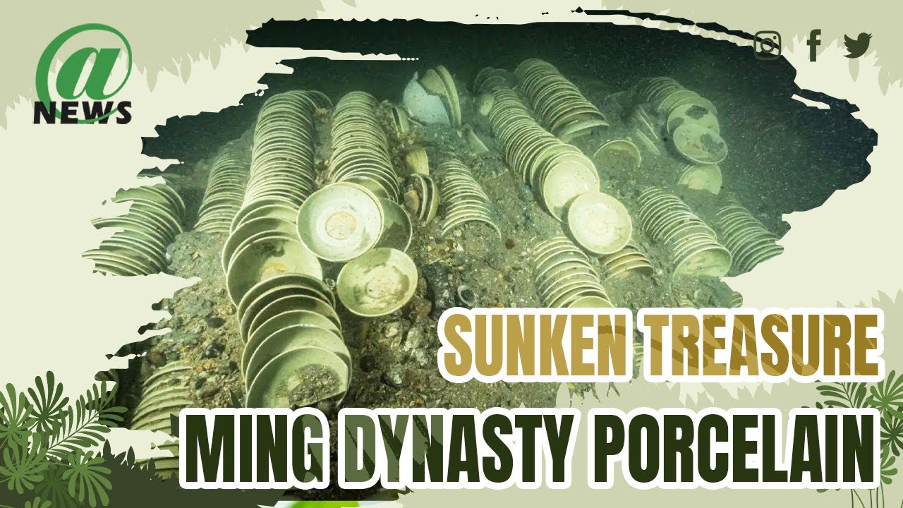 Hundreds Of Pieces Of Priceless Ming Dynasty Porcelain Discovered In Ancient Chinese Shipwreck