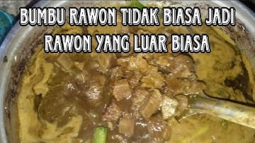 Membuat Rawon Dengan Bumbu Komplit Dan Pengerjaan nya Mudah