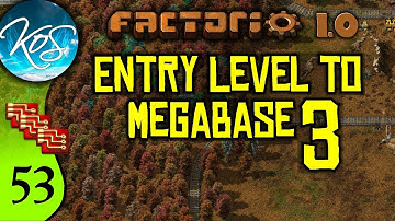 Factorio 1.0 Entry Level to Megabase 3, Ep 53: AUTUMN IN BITER-LAND - Guide, Tutorial