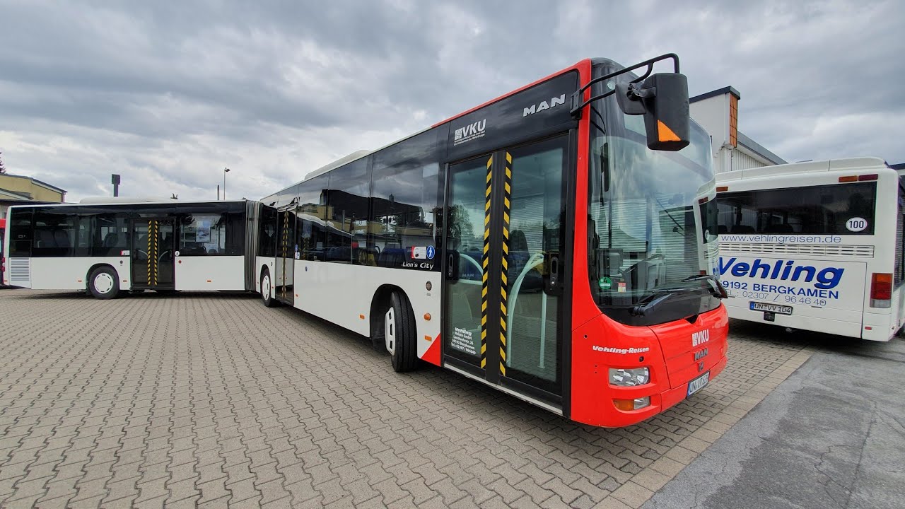 Mehmet Oe stellt den MAN Gelenkbus vor