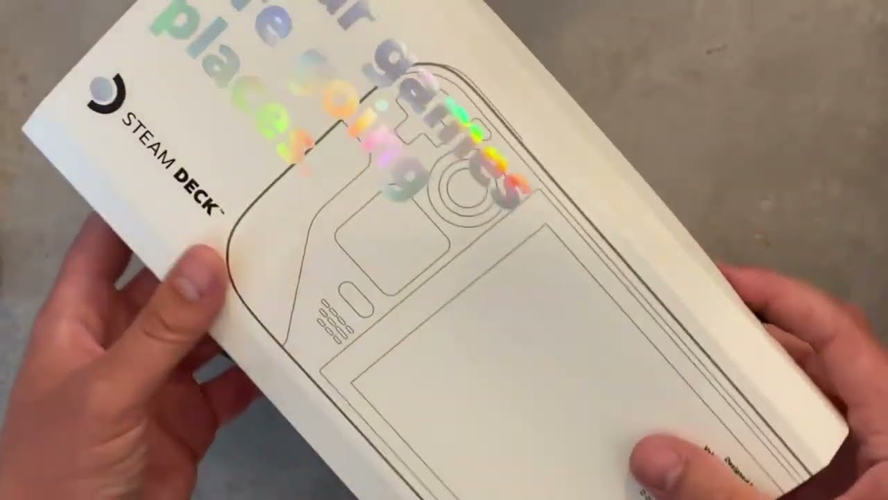 Steam Deck Unboxing Video 📦👀