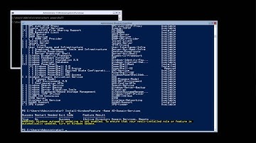 Install Active Directory Domain Services - Windows Server 2012 R2 Core