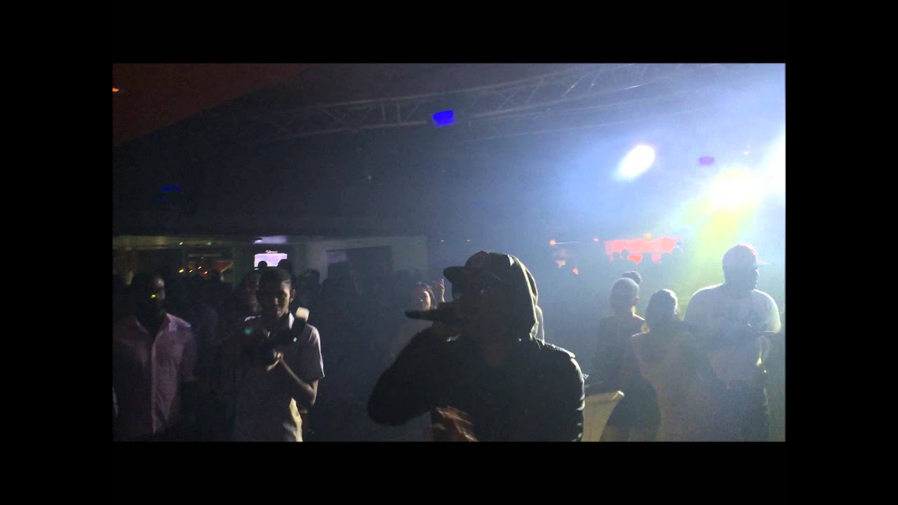 Gazzi Gates performing at 51 Degrees Nightclub in Trinidad (6/6/'15)