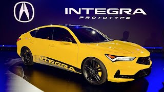 2023 Acura Integra Prototype First Look Walkaround (No Talking)(4K)