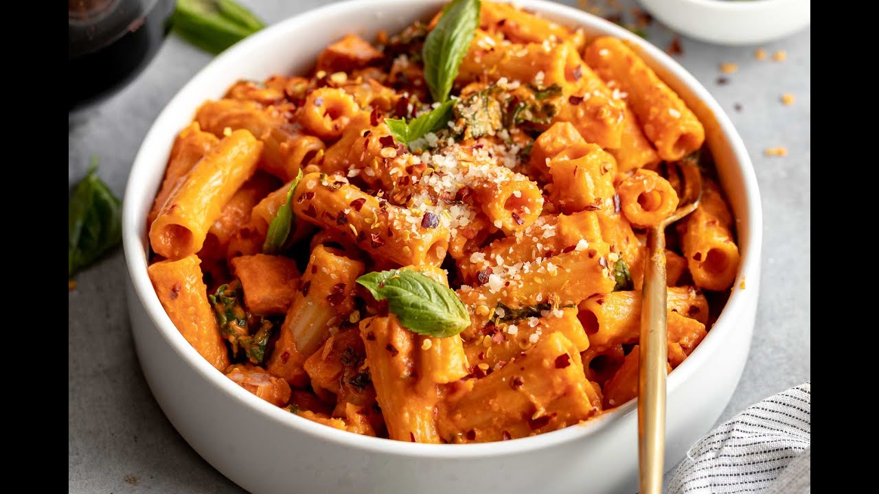 Spicy Vodka Ham Pasta YouTube