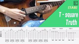 TAB Lv 6 T square - Truth Guitar solo