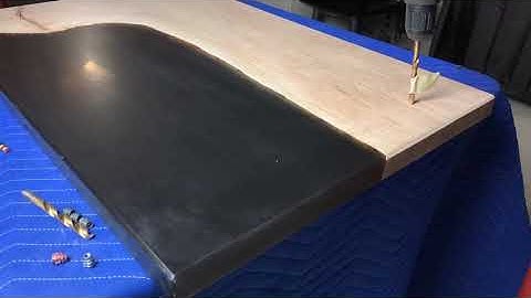 How to Install Metal Legs using threaded inserts!